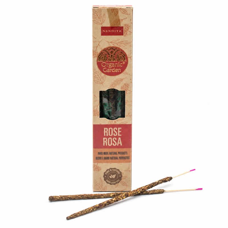 22060 Incensi Smudge Organic Garden - ROSA - 1 scatola da 15 gr