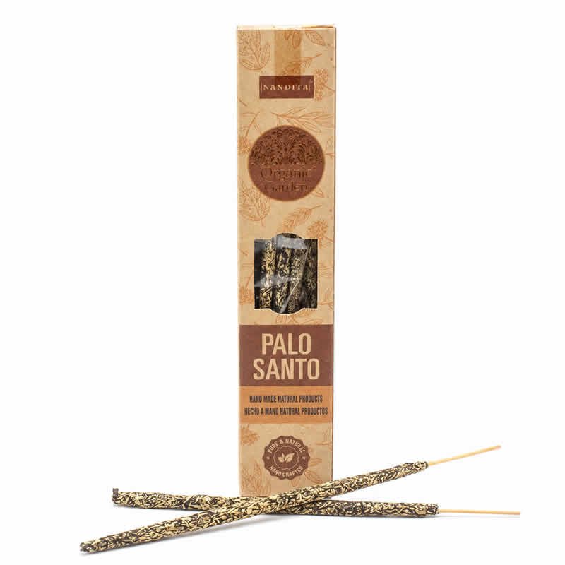 22064 Incensi Smudge Organic Garden - PALO SANTO - 1 scatola da 15 gr