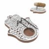 Supporto per smudge o palo santo o incenso in ceramica 12 cm