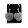 Orecchino pendente a cuore - LABRADORITE