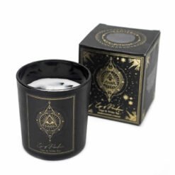 Candela Esoterica Aromatica Occhio della Provvidenza - SALVIA E THE BIANCO