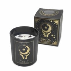 Candela Esoterica Aromatica Luna purificatrice - PALO SANTO E LAVANDA