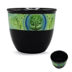 Ciotola in Ceramica per Smudge o Palo Santo 9x8 - Albero della Vita